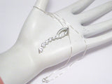 Necklaces | Sterling Silver White Cz Journey Pendant Necklace 18" | Blingschlingers Jewelry