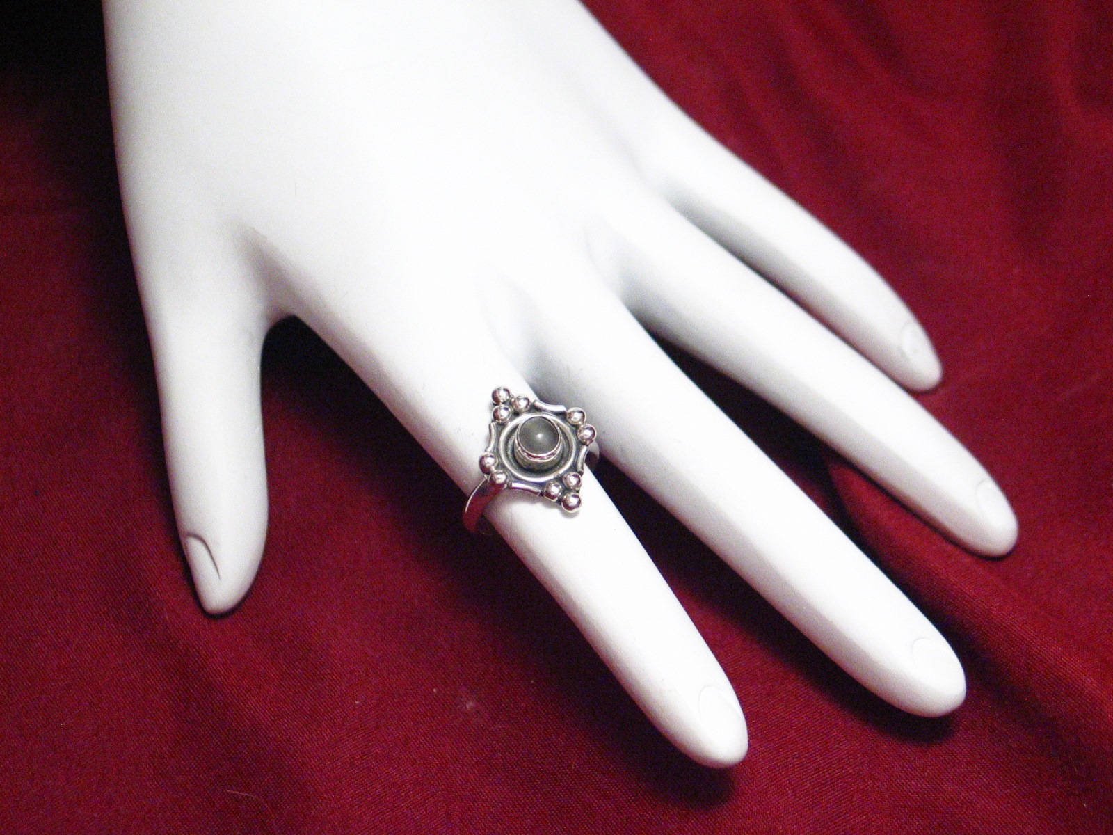 Rings | Vintage Sterling Silver Ring with Stone 5.75 |  Blingschlingers Jewelry