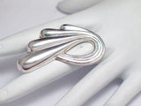 Brooches & lapel Pins | Sterling Silver Abstract Swan Design Brooch | Discount Estate Jewelry online