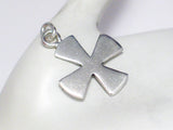 Crosses | Sterling Silver Templar Cross / Iron Cross Pendant | Discount Estate Jewelry website