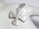 Crosses | Sterling Silver Templar Cross / Iron Cross Pendant | Discount Estate Jewelry website