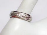 Gold Bands | 14k White Gold 6mm Millgrain Comfort Fit Wedding Band 8.5 | Jewelry 