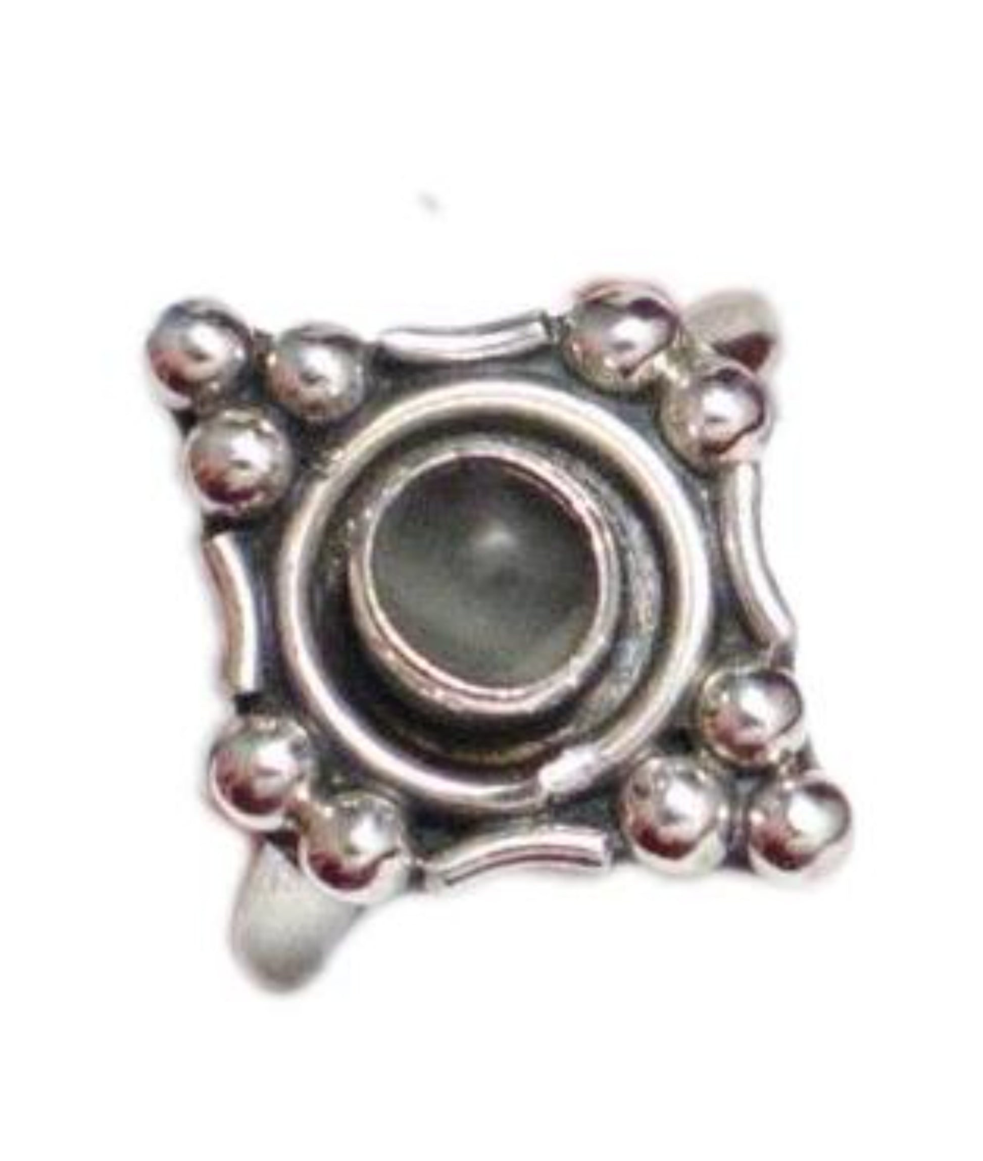 Rings | Vintage Sterling Silver Ring with Stone 5.75 | Discount Estate Jewelry online